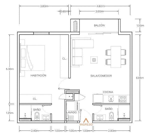 Departamento en The Block, junto al ITESO, foto 10